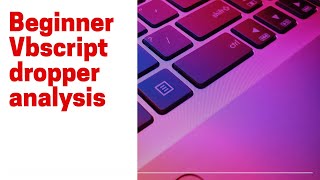 Malware Analysis VBScript dropper for NJRat [upl. by Tupler]