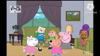 Peppa Pig And Adventure Time With Dr Phil Season 7 Episode 7 Finns Friends Basketball Saints [upl. by Delphina]