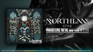 Progressive Metal Drum Track  Northlane Style  110 bpm [upl. by Mraz463]