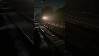 Night running train inter city express train publictransport railwaystation indianrailways [upl. by Hairej]