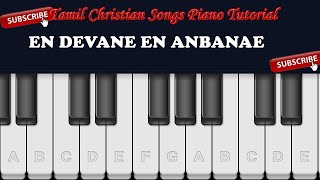 EN DEVANE EN ANBANE KEYBOARD NOTES [upl. by Abita]