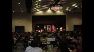 Jeanne Robertson gives humorous speech at breast cancer awareness luncheon [upl. by Ainirtak787]