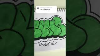 A throwie for “sens” graffiti [upl. by Saberio]