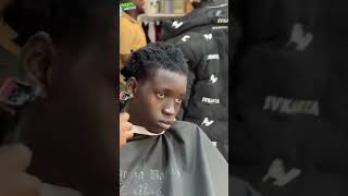 Taper Fade x Twists Sponge  Taper Fade Haircut for Natural Hair  barber hairstyle nicestbarbers [upl. by Ttegirb447]