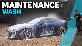 Unbelievably Satisfying Detailing Snow Foam Wash in the Rain [upl. by Winton]