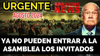 URGENTE Dan la Orden de RETIRAR a los INVITADOS de la Asamblea JW 2024 y darle PAZ los APÓSTATAS [upl. by Elahcim]