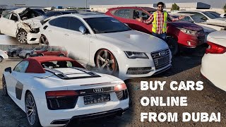 Buy Online Cars From Dubai  Copart Auction [upl. by Pilihp483]