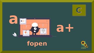 THE DIFFERENCE BETWEEN a AND a WITH fopen FUNCTION  c language [upl. by Lleihsad]