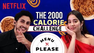 Janhvi Kapoors Cheat Meal  Menu Please  Gunjan Saxena  Netflix India [upl. by Kassie]