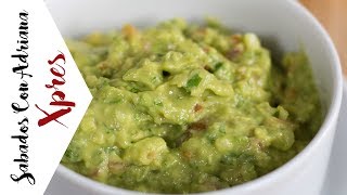 Como Preparar Guacamole  SabadosconadrianaXpres [upl. by Chamberlin]