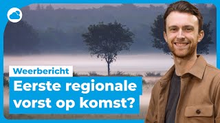 Weerbericht droger weer op komst maar ook koude nachten [upl. by Eninnej788]