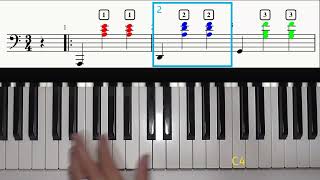 FChopin  Valse en Am  1e partie Piano tutoriel [upl. by Vassar]