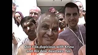 How to free from duplicity By Sri Srimad gour govind swami maharaj  ISKCON BBSR [upl. by Gyatt47]