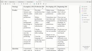 Reciprocal Teaching Rubric [upl. by Dnomayd153]