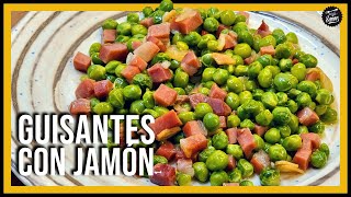 😋 GUISANTES CON JAMÓN 🟢 ¡Aprovecha la temporada de guisantes frescos Una receta sana y deliciosa [upl. by Haseefan147]