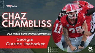 Chaz Chambliss shares what Georgia football has to do cut it loose as a team [upl. by Neau]