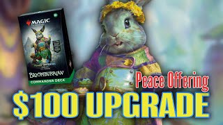 Peace Offering Upgrade  Improving the Precon Commander Deck with 100 [upl. by Eenert]