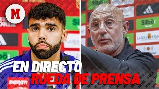 EN DIRECTO I Rueda de prensa de Luis de la Fuente y David Raya en vivo [upl. by Stillman]