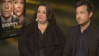 Identity Thief Melissa McCarthy on how not to laugh on set [upl. by Ennaillek]