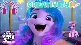 🎵 My Little Pony Make Your Mark  With A Little Creativity Official Lyric Video Music MLP Song [upl. by Alyahsat]