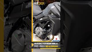 Suzuki VStrom 650 A ano 2022 0Km  Disponível Para Venda na Racebox [upl. by Kenta]