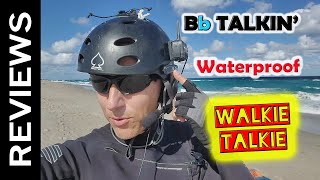 BBTalking Waterproof Bluetooth Communication Review [upl. by Folberth64]