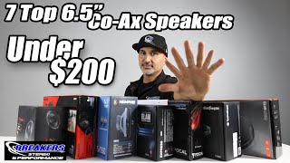 Top 65quot CoAx Car Audio Speakers under 200 [upl. by Lib]