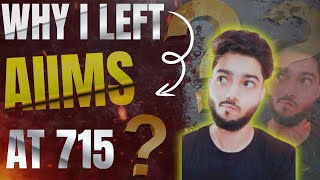 Survive As General Category Student in Indian Medical system🩺  Why I Left Aiims [upl. by Eseuqram]