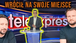 Maciej Orłoś Teleexpress wrócił na swoje miejsce [upl. by Aytac264]