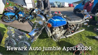 Newark Auto Jumble April 2024 [upl. by Doughman]