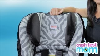 Britax Boulevard 70 Car Seat  Crash Test Mom Reviews [upl. by Ynaiffit]