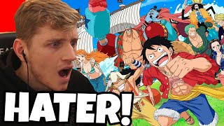 HATER Reacts To ALL ONE PIECE OPENINGS 125 For The FIRST TIME [upl. by Helfand43]