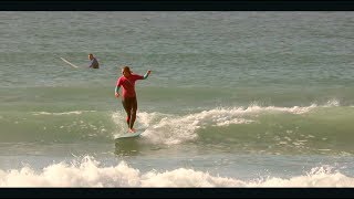 Surfing Muizenberg WP Longboarding South Africa [upl. by Aileek]