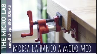 Morsa da Banco con Morsetto a Tubo  Fai da Te [upl. by Bohman866]