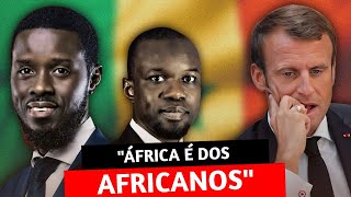 FRANÇA CHOCADA com DISCURSO VIRAL do Novo PRESIDENTE do SENEGAL [upl. by Elliott]