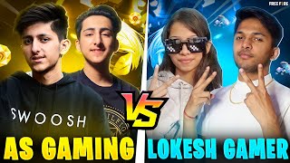 Lokesh Gamer Challenge Me And My Brother For 2 Vs 2 Clash Squad Battle😡  Garena Free Fire [upl. by Nivre]