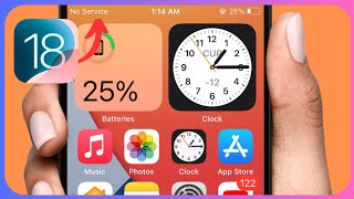 How to Fix No Service Problem on iPhone iOS 18 [upl. by Yael949]