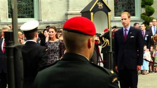 Royal Tour 2011  Arrival in Canada  The Duke and the Duchess of Cambridge [upl. by Cohbath]