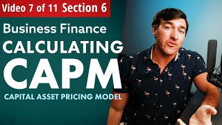 How to Leverage Beta and calculate Market Risk Premium  CAPM model formula [upl. by Suvart90]