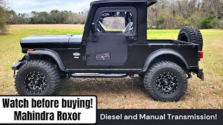 Mahindra Roxor Watch Before Buying [upl. by Nelsen]