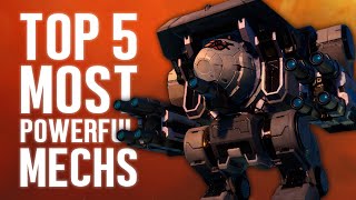 MechWarrior 5 Clans  Top 5 Most Powerful Mechs [upl. by Glinys]