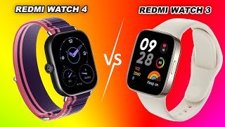 Xiaomi Redmi Watch 4 vs Redmi Watch 3 comparison [upl. by Erreip]