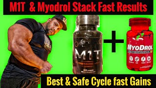 M1T amp Myodrol Stack Safe Cycle Fast Results  M1T Review  Myodrol Review [upl. by Bette]