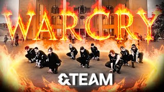 KPOP IN PUNLIC ampTEAM  War Cry cover by QIEnergy [upl. by Garv]