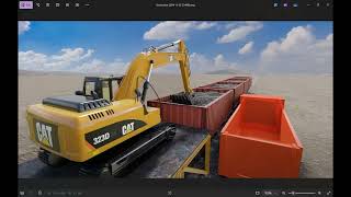 EMJ47104  Task 2 Hydraulic Excavator System using FluidSim [upl. by Cordell]