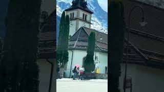 Switzerland  Driving In Most Amazing Swiss Village swissbeautiful swissview shortsvideo [upl. by Naeroled723]