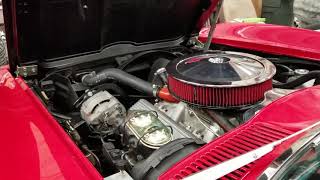 FiTech initial cold start on 1967 Corvette 327 [upl. by Ajroj331]