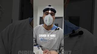 CIRUGÍA DE NARIZ SIN TAPONES cirugiadenariz rinoplastia nosejob [upl. by Eisle]