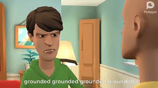 caillou try ground dadgrounded [upl. by Audrye162]