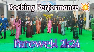 Farewell Dance 2k24  Unforgettable Performance 💥 By Senior Students  SCS Garoth  scsgaroth [upl. by Sandor568]